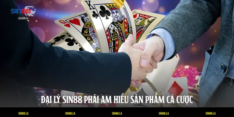 Đại lý SIN88 phải am hiểu sản phẩm cá cược
