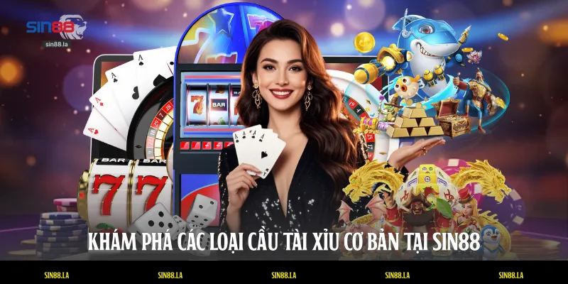 Khám phá các loại cầu Tài xỉu cơ bản tại SIN88